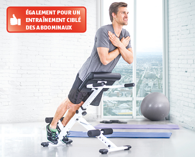 Appareil d'entraînement du dos CRANE(R)