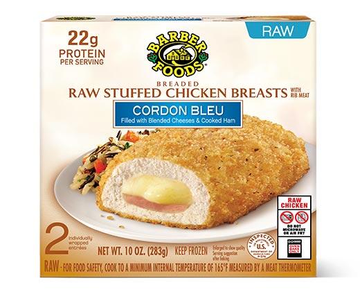 Barber Foods Cordon Bleu Stuffed Chicken