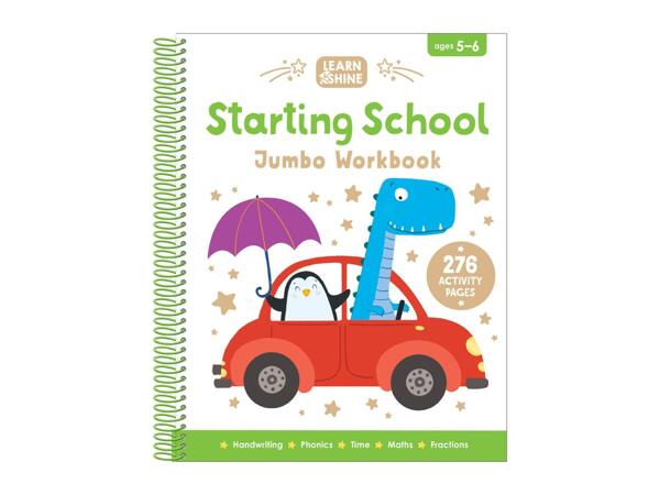 Learn & Shine Starting School Jumbo Workbook