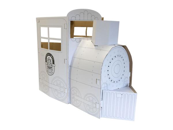 Play Inc Colour-In Cardboard Playhouse