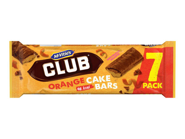 McVitie's Club Orange Cake Bars
