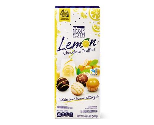 Moser Roth 
 Lemon Chocolate Truffles
