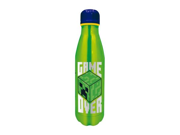 Minecraft Stainless Steel Green Drinks Bottle