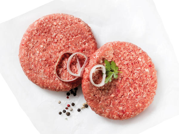 GRILLMEISTER Frische Double Quarter Pounder Hamburger