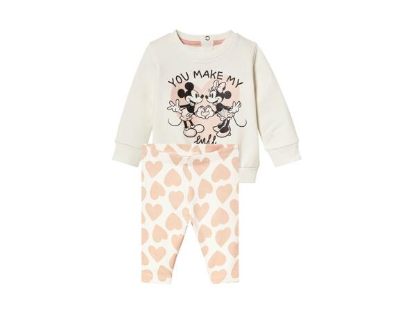 Baby Girl tracksuit "Minnie Mouse, Bambi or Winnie the Pooh", 2 pieces