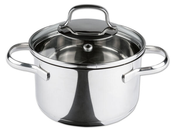 Edelstahl-Topf, Ø ca. 16 cm/1,5 L