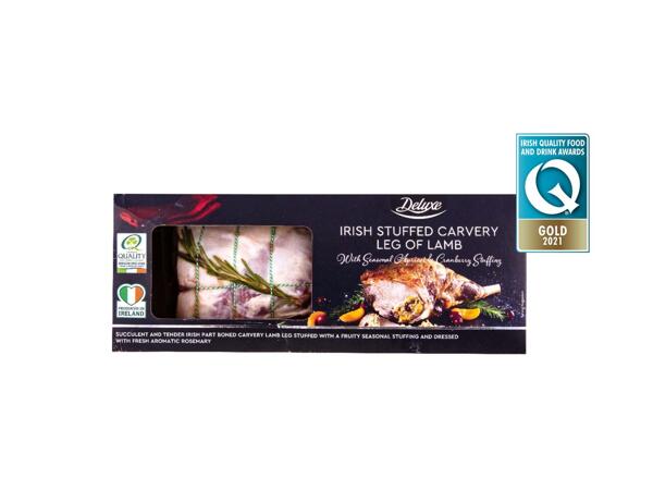 Irish Stuffed Carvery Lamb Leg
