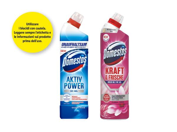 Power gel per WC Domestos