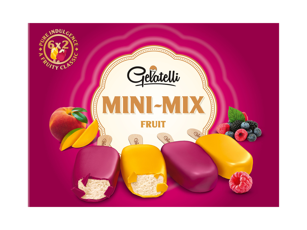 Mini mix vruchtenijs