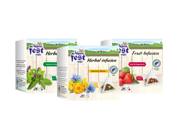 Herbal or Fruit Infusions