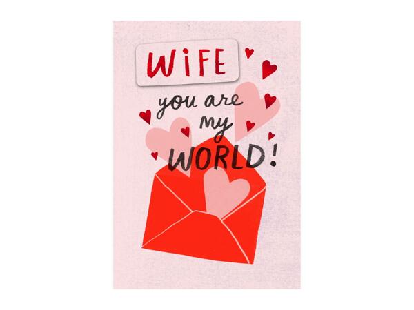 Simply For You Valentine's Day Card