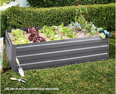 Large Garden Bed - Slate Grey