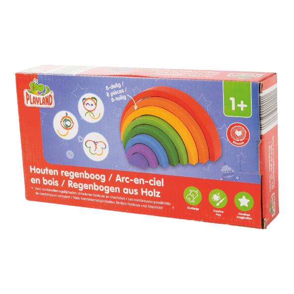 PLAYLAND(R) 				Houten regenboog
