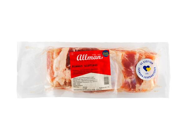 Allmans rimmat sidfläsk