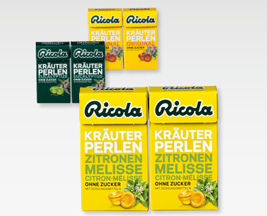 Pastilles en perles RICOLA