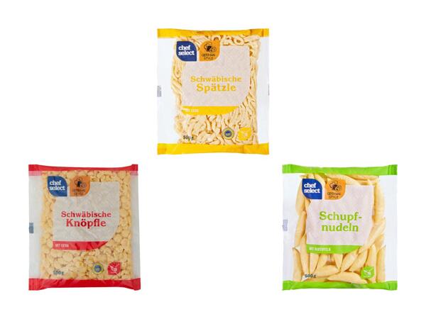 Pâtes aux pommes de terre/​spätzli aux œufs