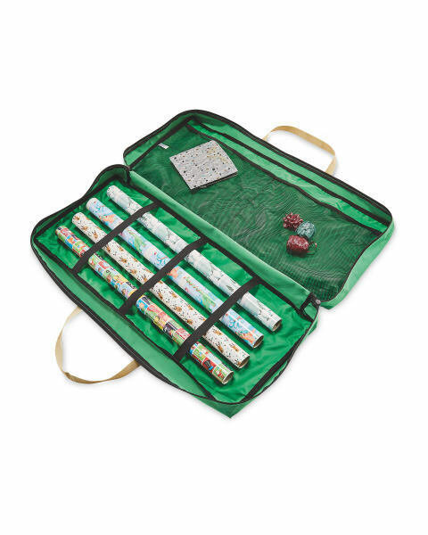 Green Gift Wrap Storage Bag