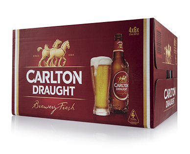 Carlton Draught 24 x 375ml