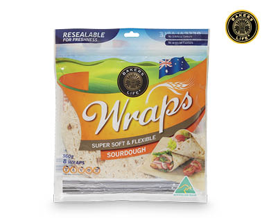 Flavoured Wraps 8pk