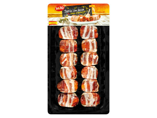 Datiles con bacon