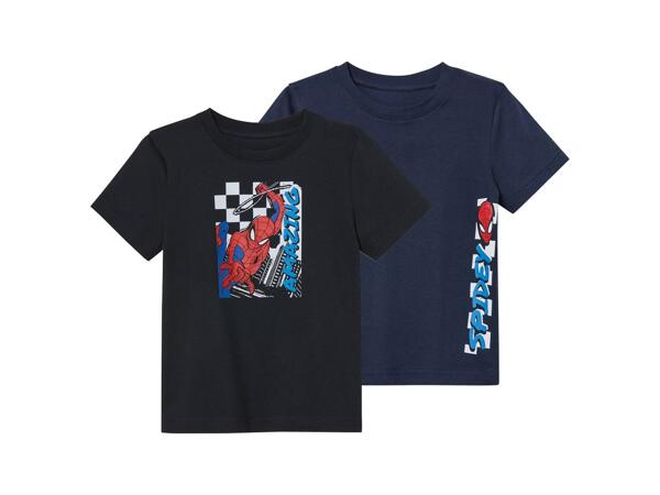 Boys' t-shirts, 2 pieces "Marvel, Disney"
