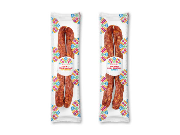 Røget polsk pølse