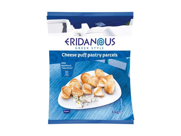 Filled Puff Pastry with Cheese