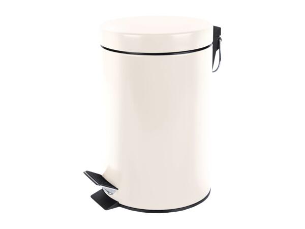 Livarno Home White Pedal Bin