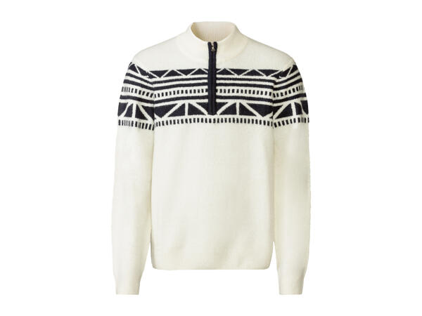 Livergy Men's Half-Zip Jumper