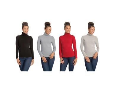 Serra Ladies' 2-Pack Turtleneck