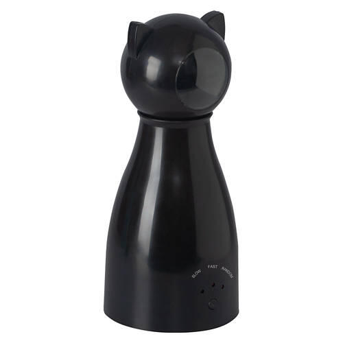 Cat Shaped Laser Light Toy - Black