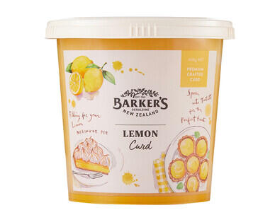 Barker's Lemon Curd 400g
