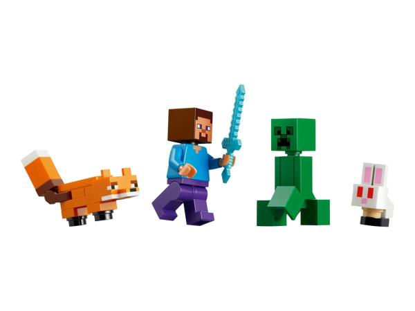 LEGO(R) Minecraft™ Steve's Taiga Adventure Play Set