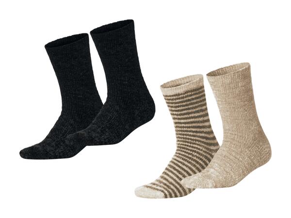Chaussettes douillettes, 2 paires