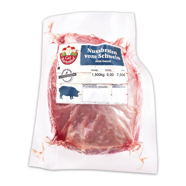 Nussbraten vom Schwein