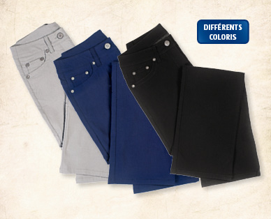 Pantalon stretch pour femmes BLUE MOTION