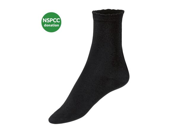 Kids' School Ankle Socks - 5 Pairs