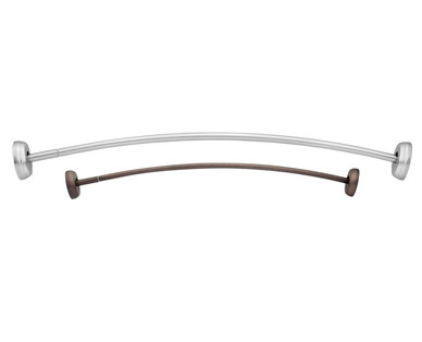 Easy Home Curved Shower Rod Assortment