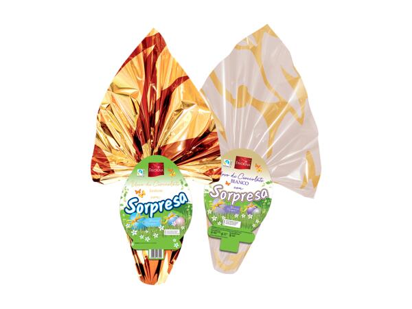 Dark or White Chocolate Egg