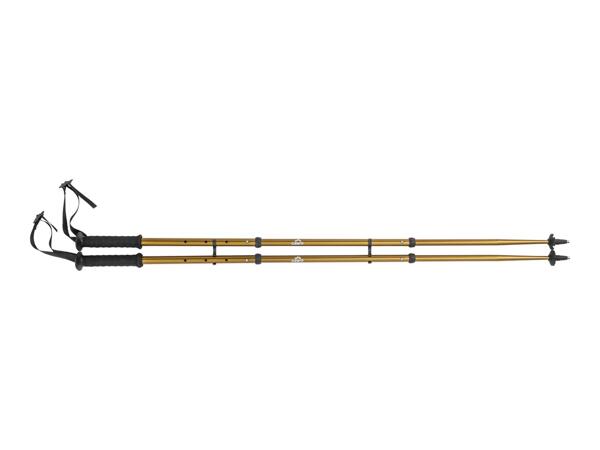 Crivit Hiking Poles - Set of 2 - Golden