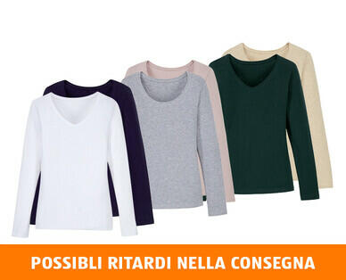 BLUE MOTION 
 MAGLIETTE A MANICHE LUNGHE DA DONNA