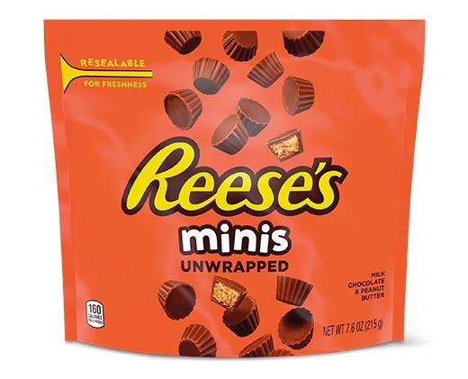 Hershey's Reese's Peanut Butter Cup Minis or Kit Kat Minis