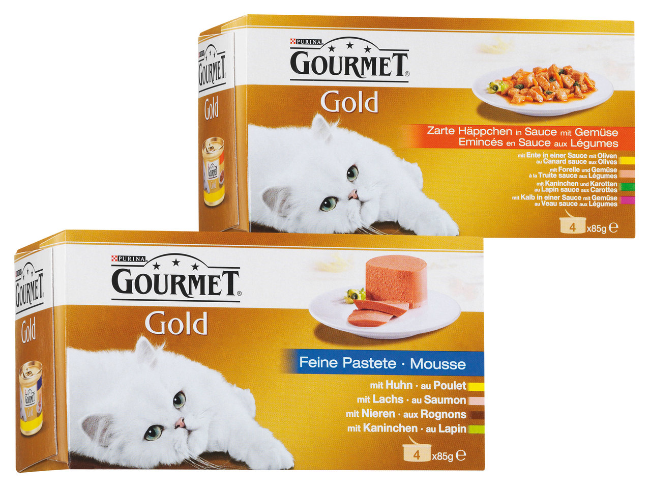 GOURMET GOLD Katzennassnahrung