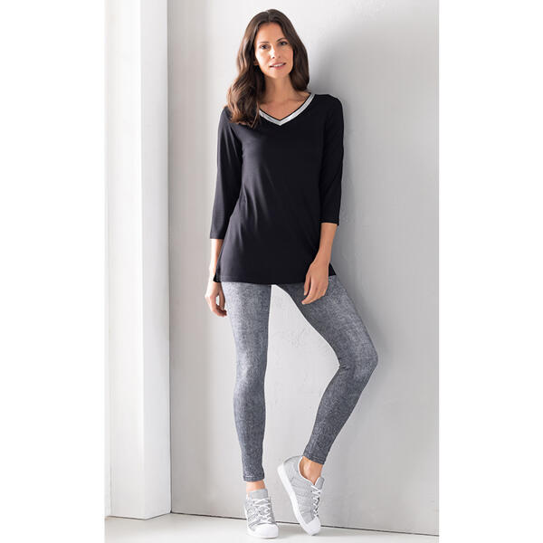Longshirt mit Pailletten