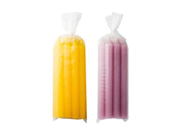 Farvede kronelys