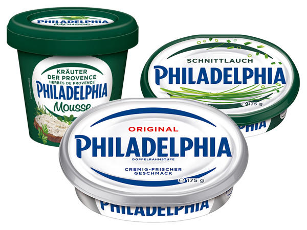 PHILADELPHIA Frischkäse oder Mousse
