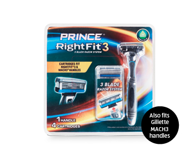 Right Fit 3 Blade Razor System