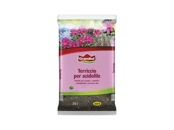 Soil for acidophiles
