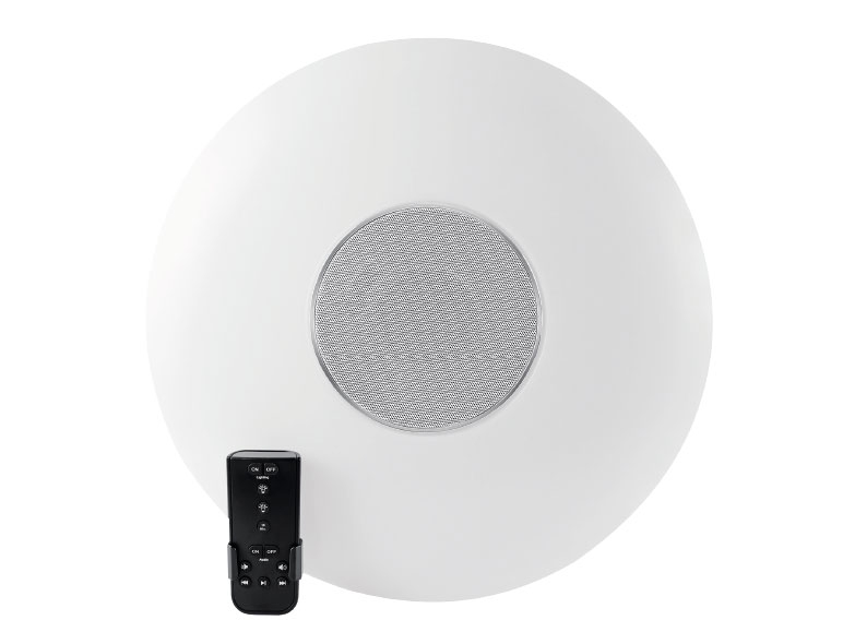 Led ceiling light with deals bluetooth speaker lidl