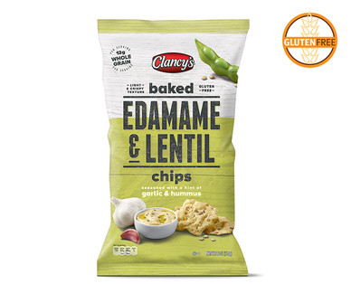 Clancy's Baked Edamame & Lentil Chips